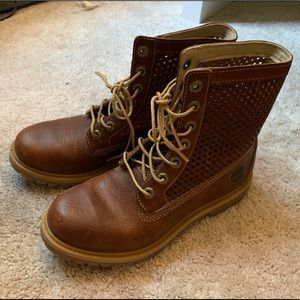 Brown Timberland 6 inch Boots